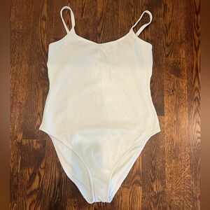 Andie Swim The Almafi LT White ribbed